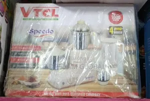 Vtcl Speedo 4jar Mixer, Blender Grinder, 1000watts