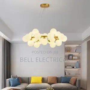 Modern Bubble Glass Chandelier