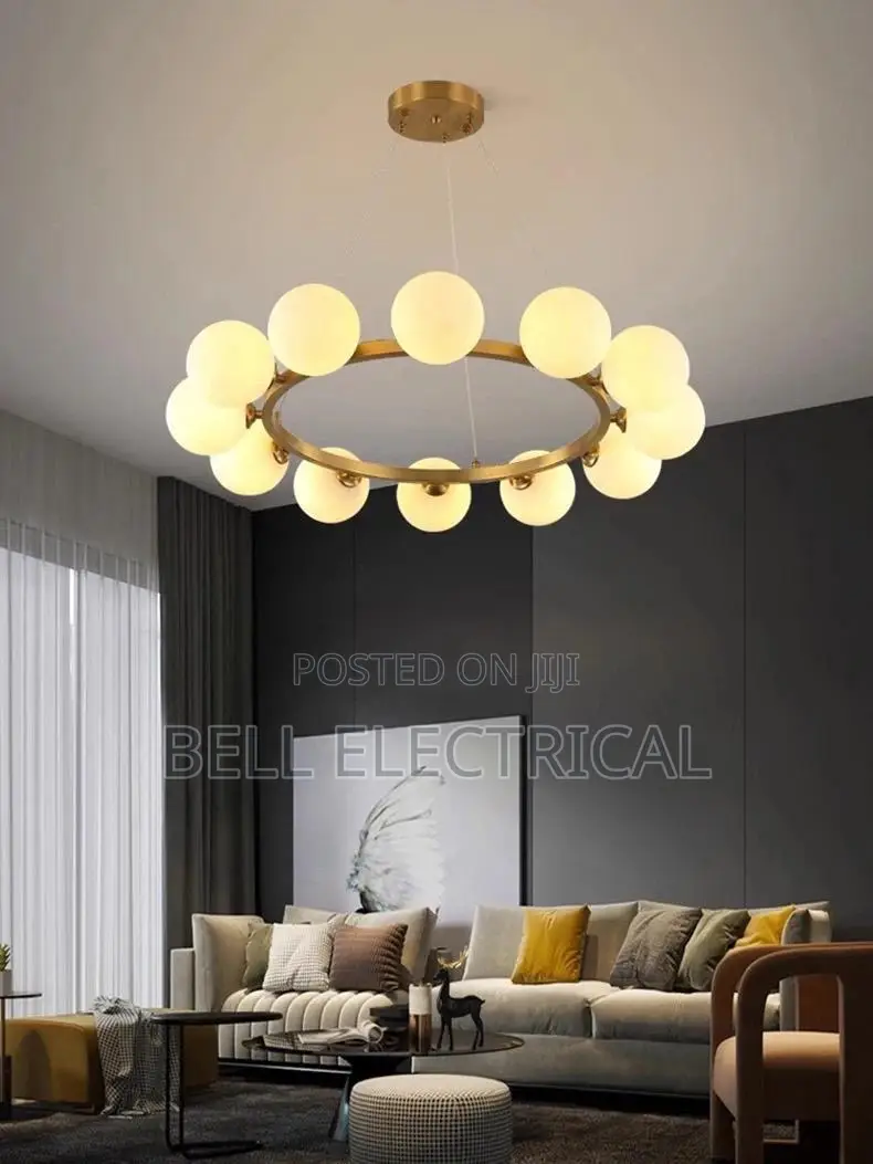 Luxury Circular Globe Chandelier