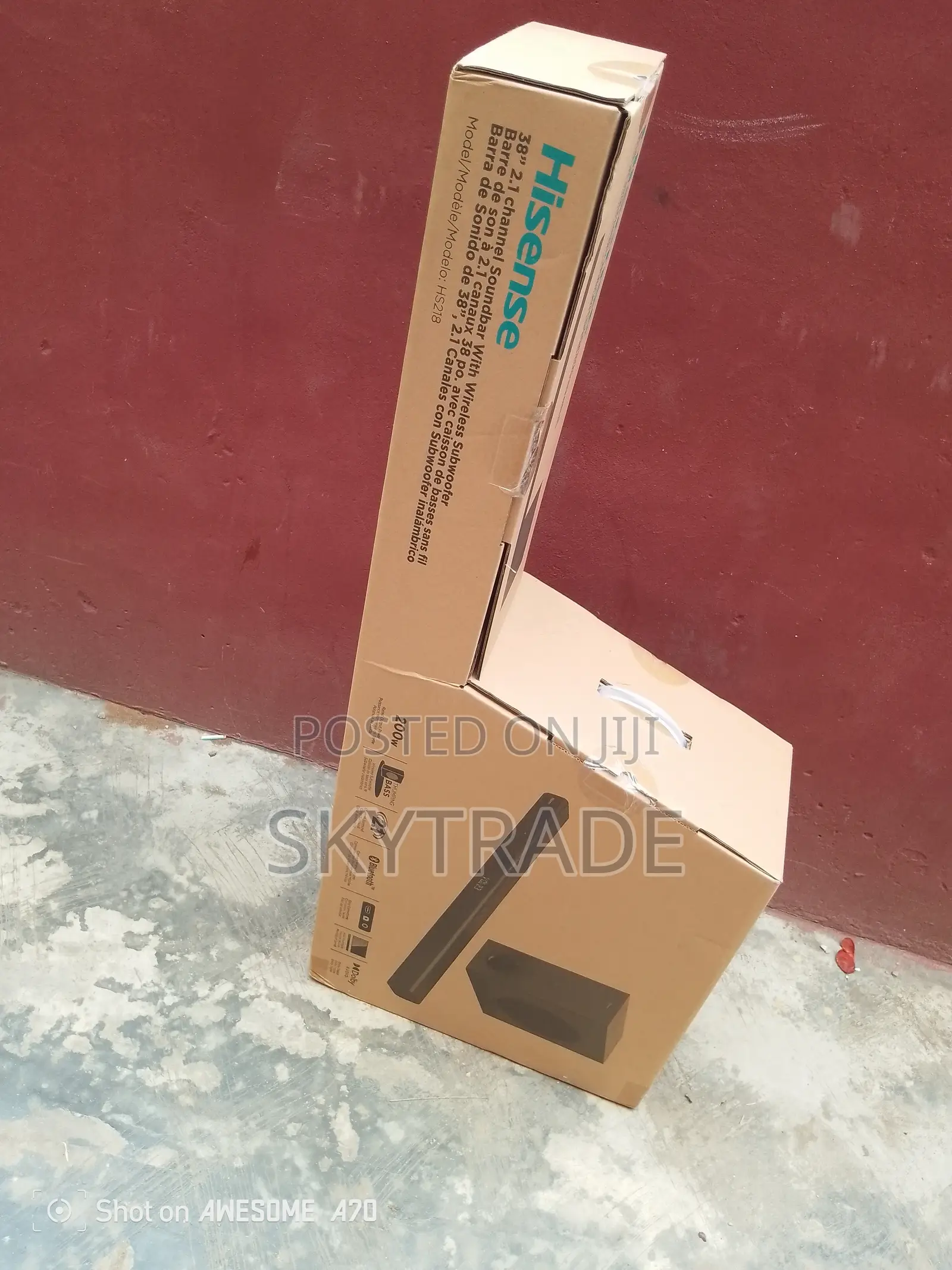 The New 200w Audio Sound Bar + Bluetooth Remote