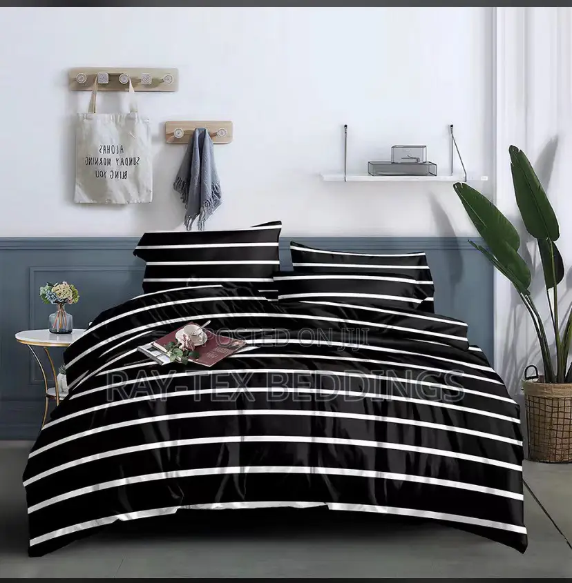 2shade of White/Black Bedsheet