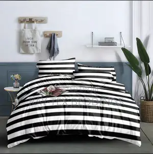 2shade of White/Black Bedsheet