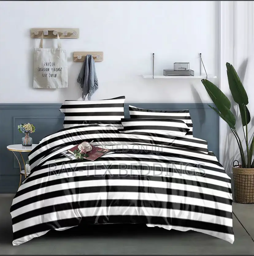 2shade of White/Black Bedsheet