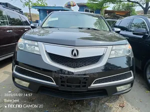 Acura MDX Advance Package SUV AWD (3.7L 6cyl 6A) 2011 Black