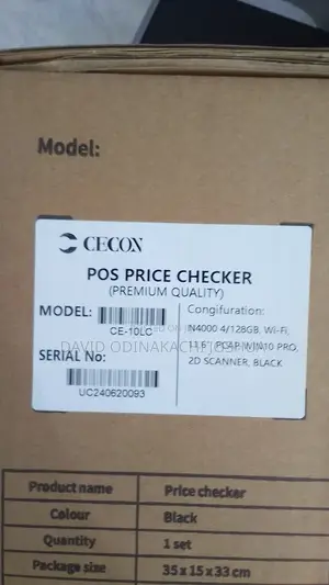 2d Pos Price Checker 4gb/128gb Wifi