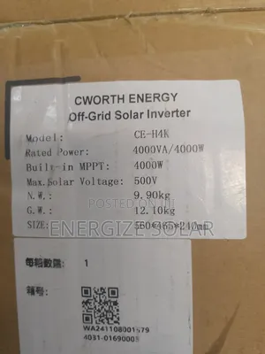 4kva 24v Cworth Hybrid Inverter