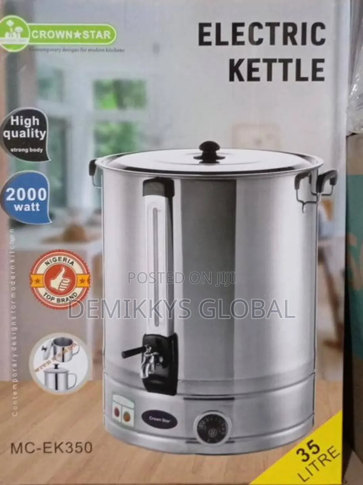 Crownstar Electric Kettle 35l