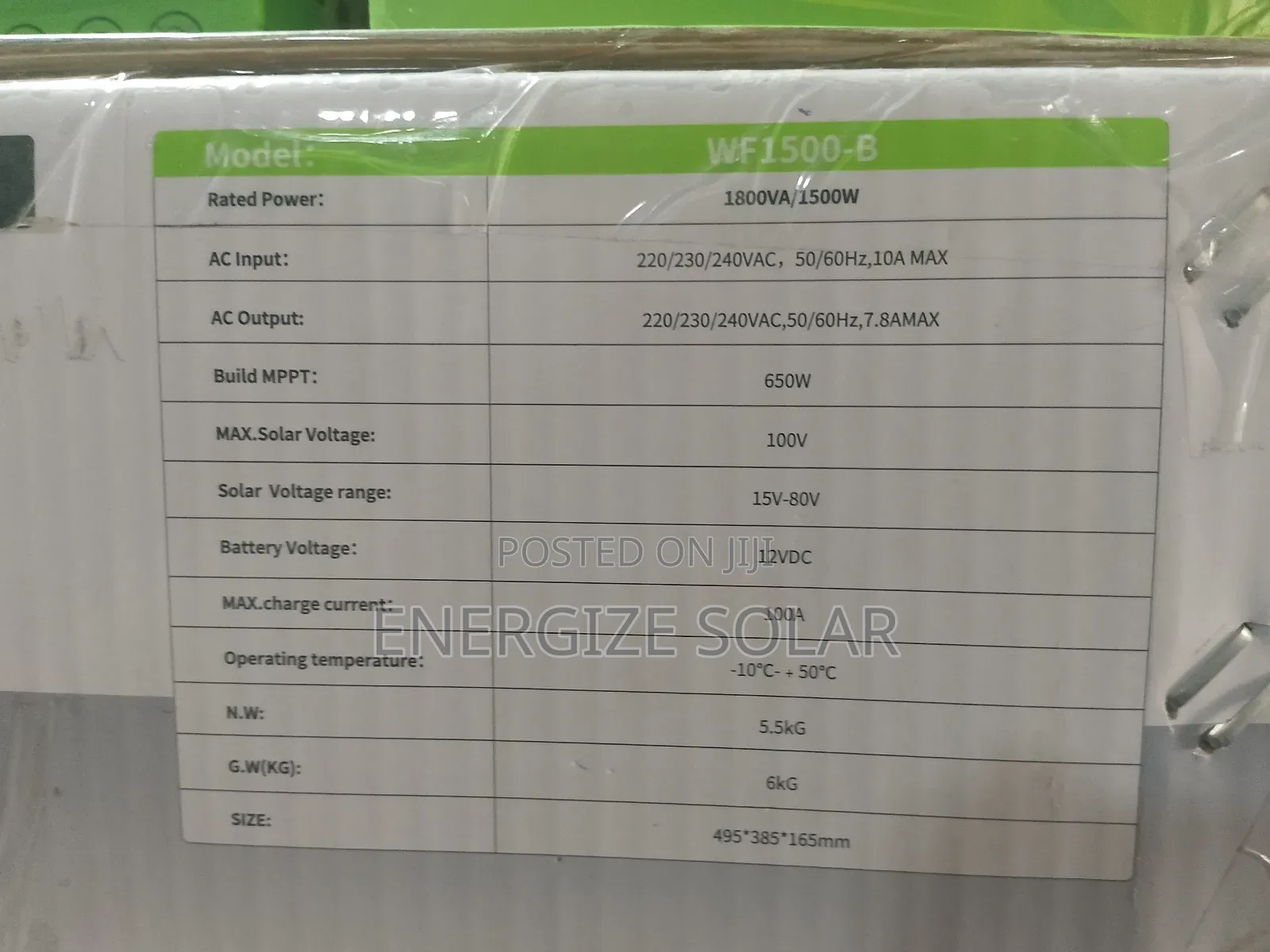 1.8kva Lutian Hybrid Inverter