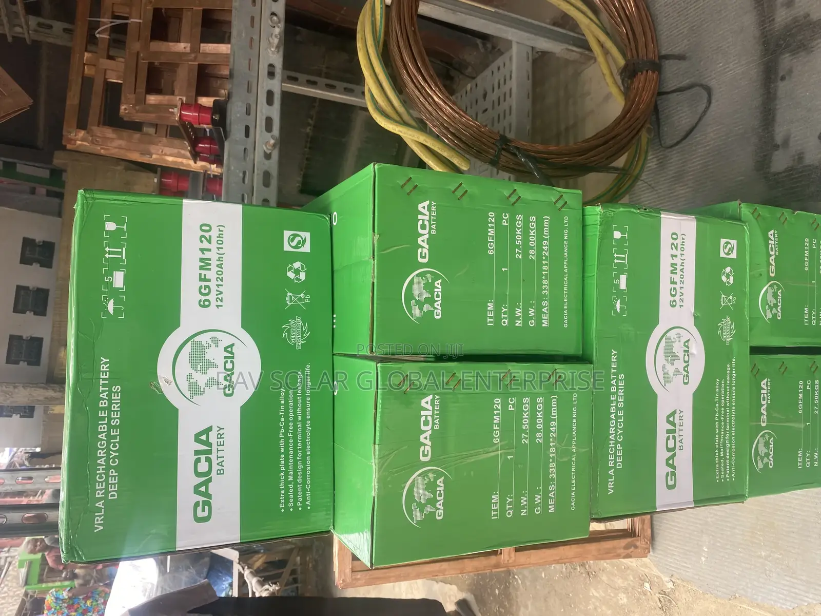 Gacia 120ah Solar Battery