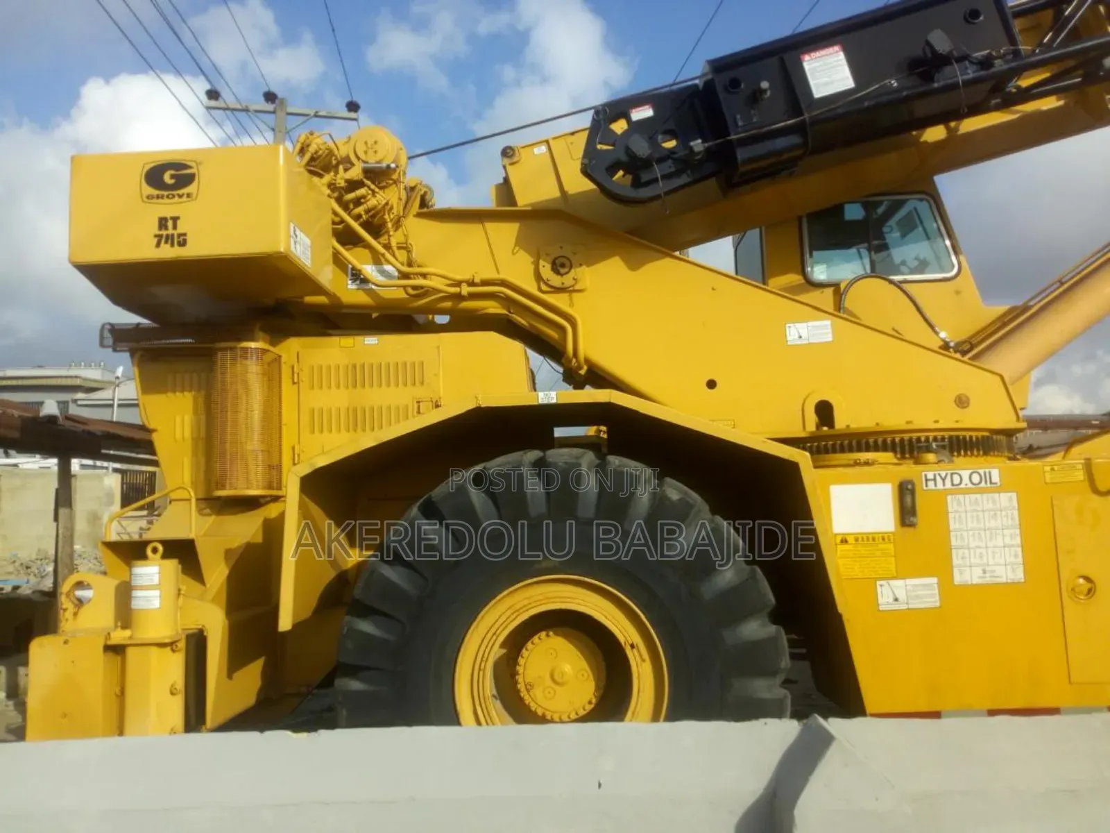 40ton Tokunbo Crane