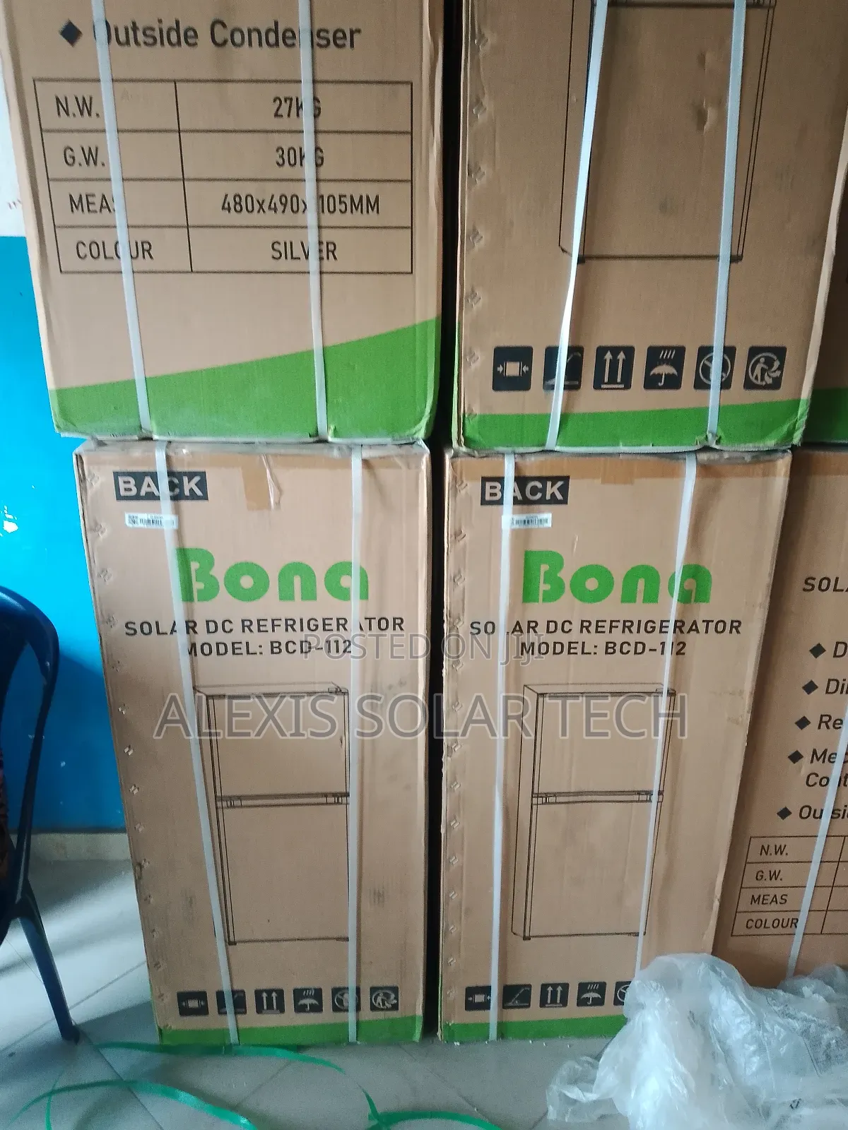 112 Bona Ac Dc Refrigerator