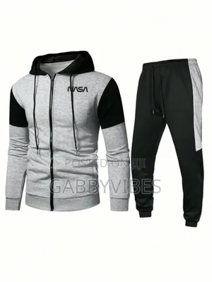 Nasa Patch Hoodie and Joggers