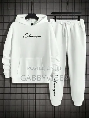 Simple and Mature Hoodie and Joggers