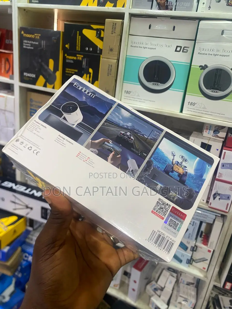 Earldom Projector Pj01 Ultra Hd