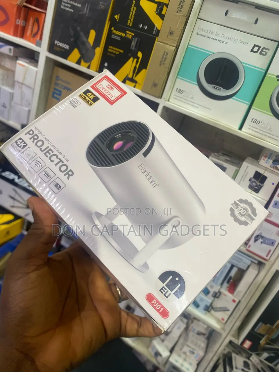 Earldom Projector Pj01 Ultra Hd