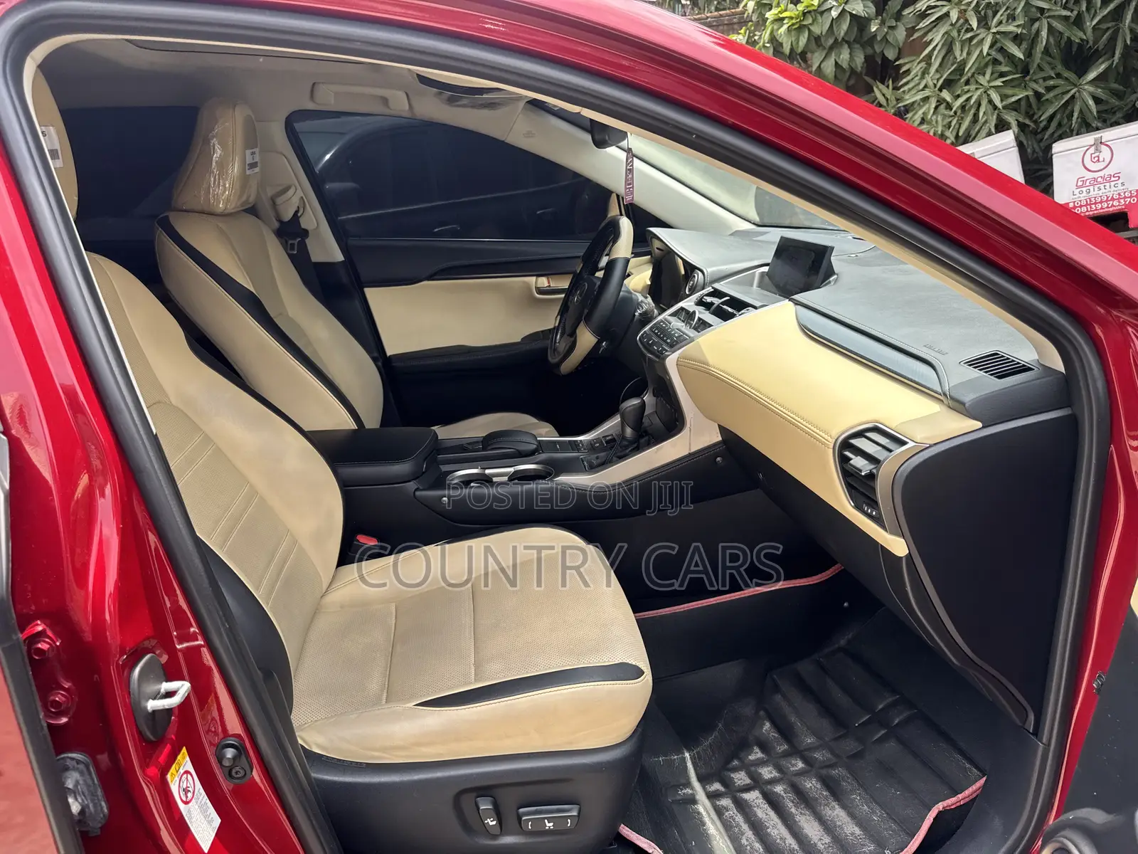 Lexus NX 200t AWD 2015 Red