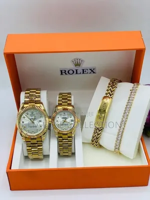 Rolex Couples Wristwatches and Bracelets(Couples Set)