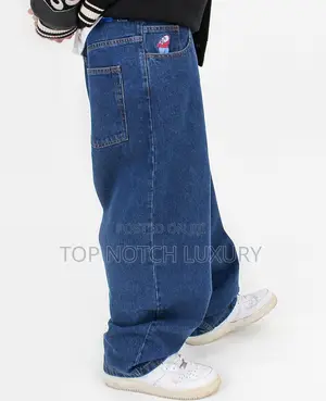 High Quality Denim Baggy Jeans Men Women Jeans