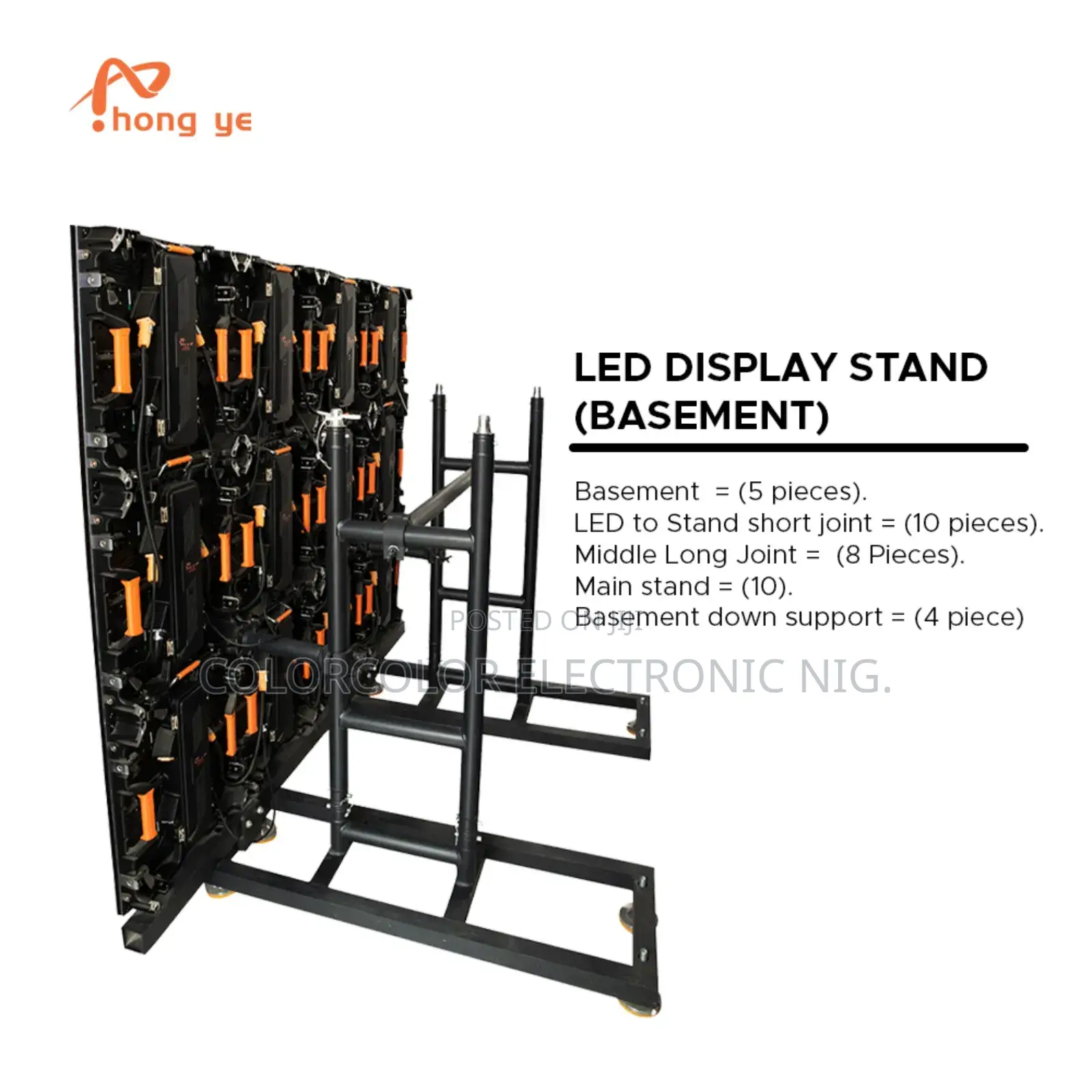 Led Display Basement (Led Screen Stand)