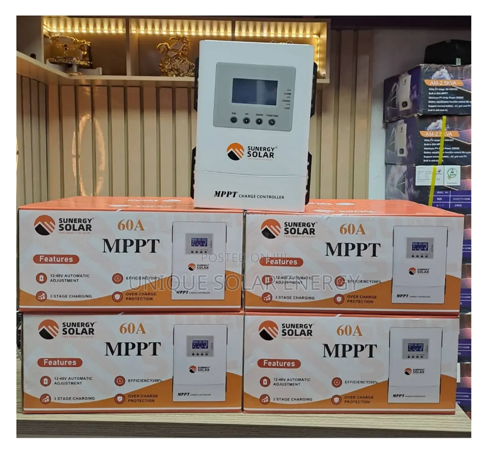 60ah MPPT Sunergy Charge Controller