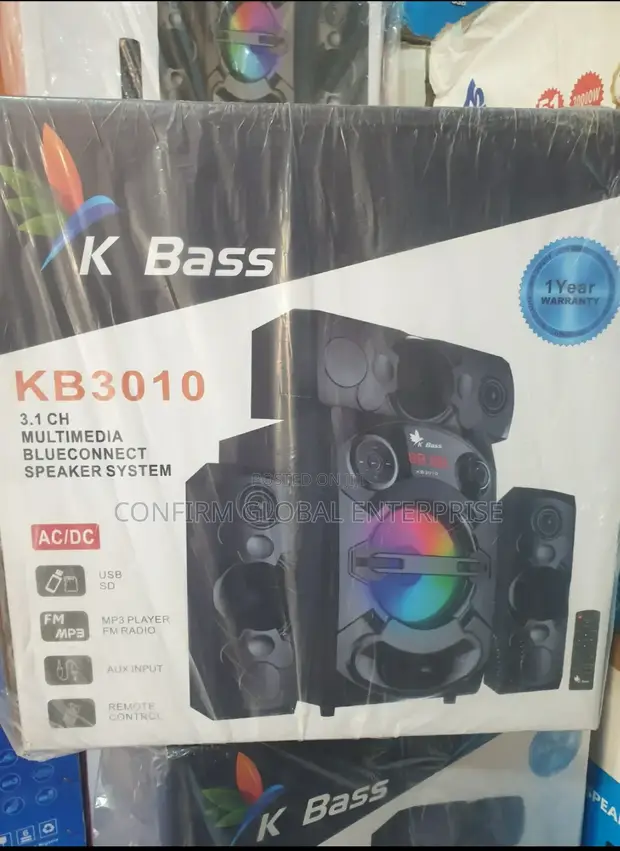 K Bass Heavy Duty Bluetooth Home Theatre System Kb3010 in