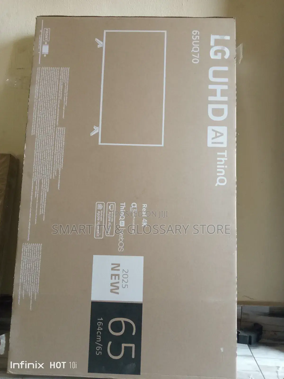 65 Inches With Maximum Resolution