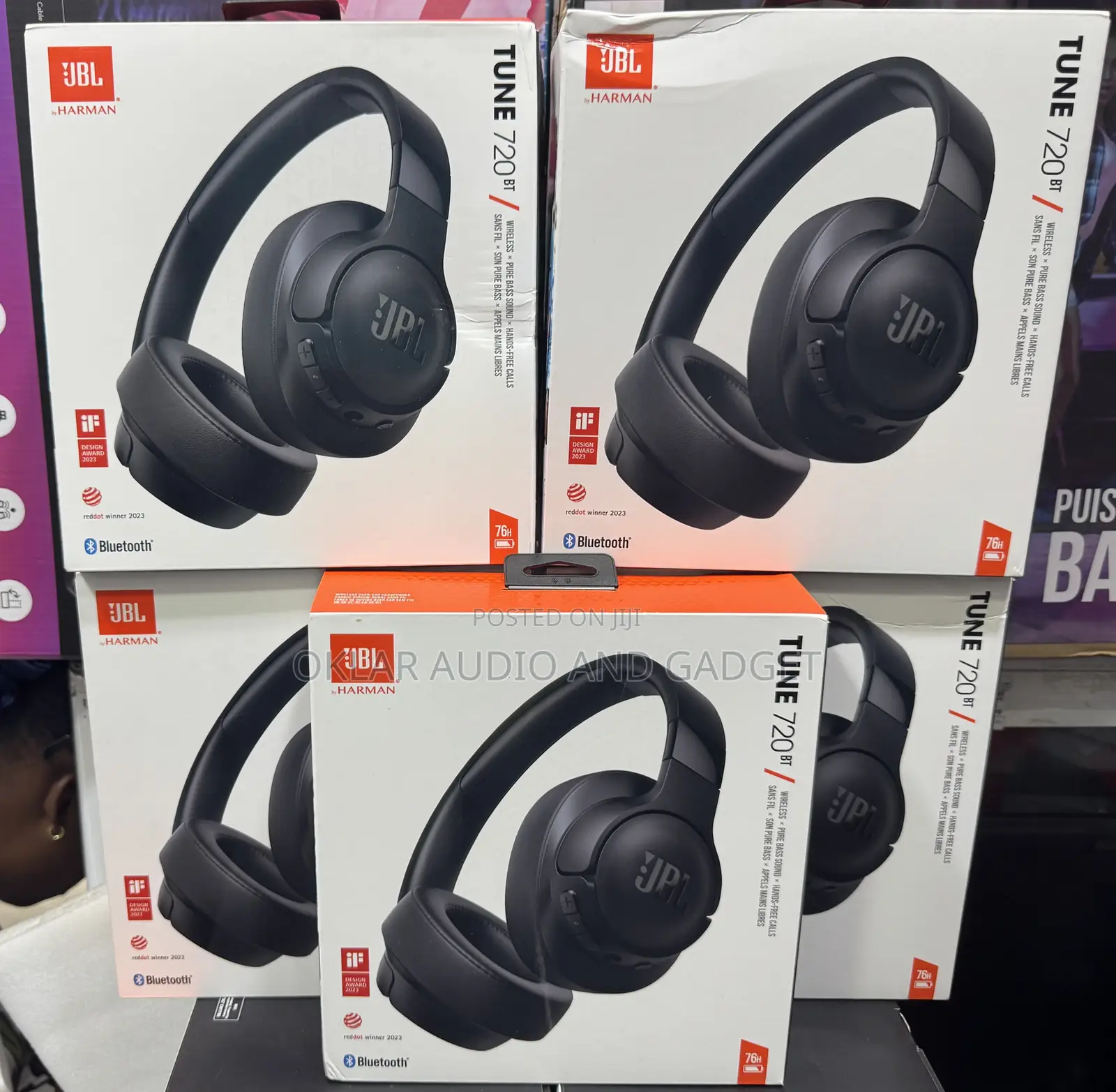 JBL Tune 720bt Bluetooth Headphone