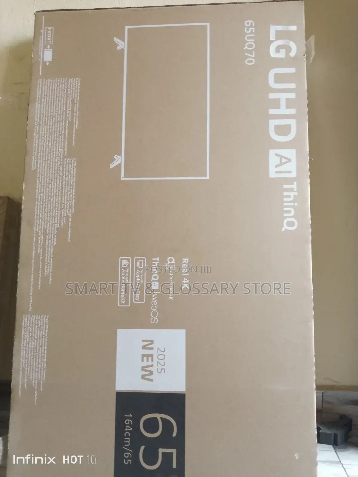65 Inches With Maximum Resolution