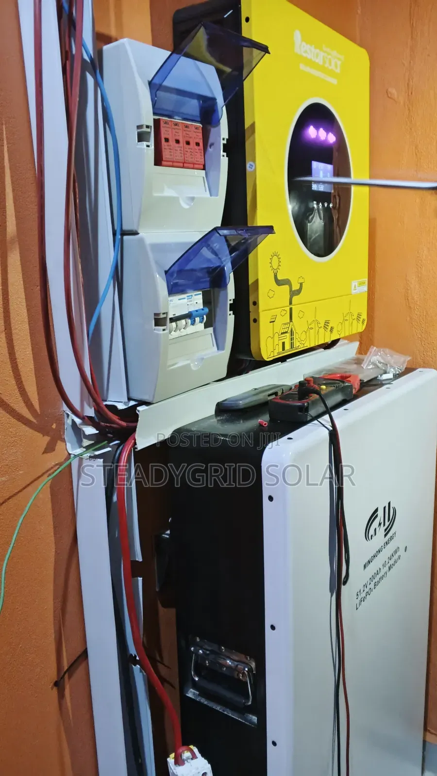 Professionally Installed 6.2kw With 10kwh Lithium Battery