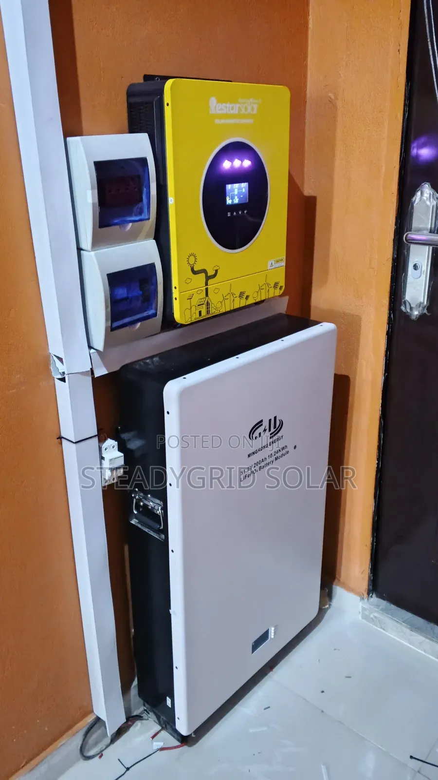 Professionally Installed 6.2kw With 10kwh Lithium Battery