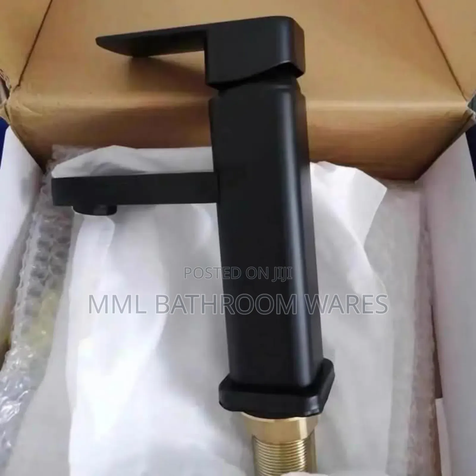 Black Basin Mixer Taps for Bathroom
