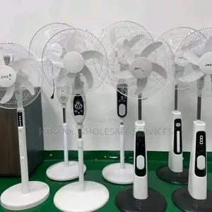 Rechargeable and Solar Standing Fan