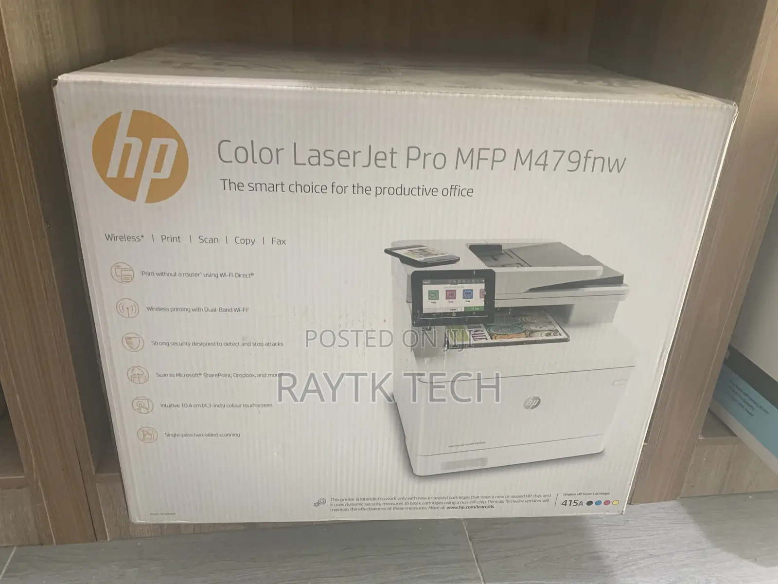 Hp Wireless Colored Printer 479 (Print , Scan , Copy )