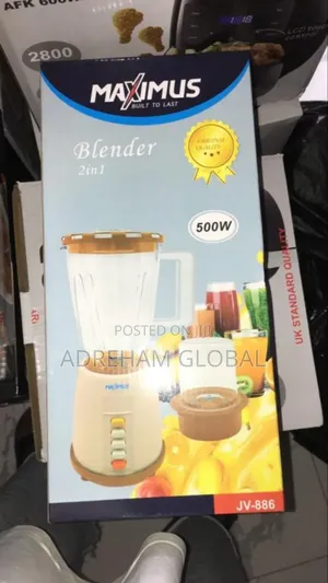 500watt 2in1 Maximus 1.5ltr Cup Blender