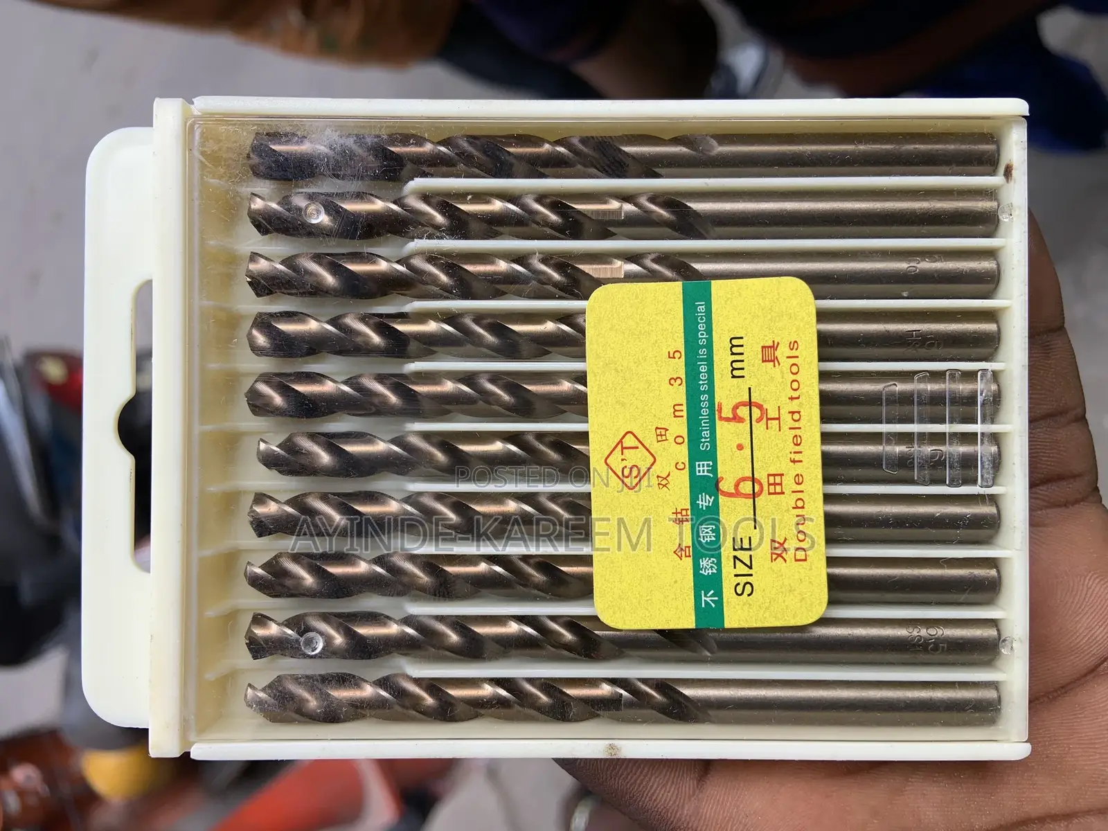HSS Stainless Drill Bit (6.5mm)