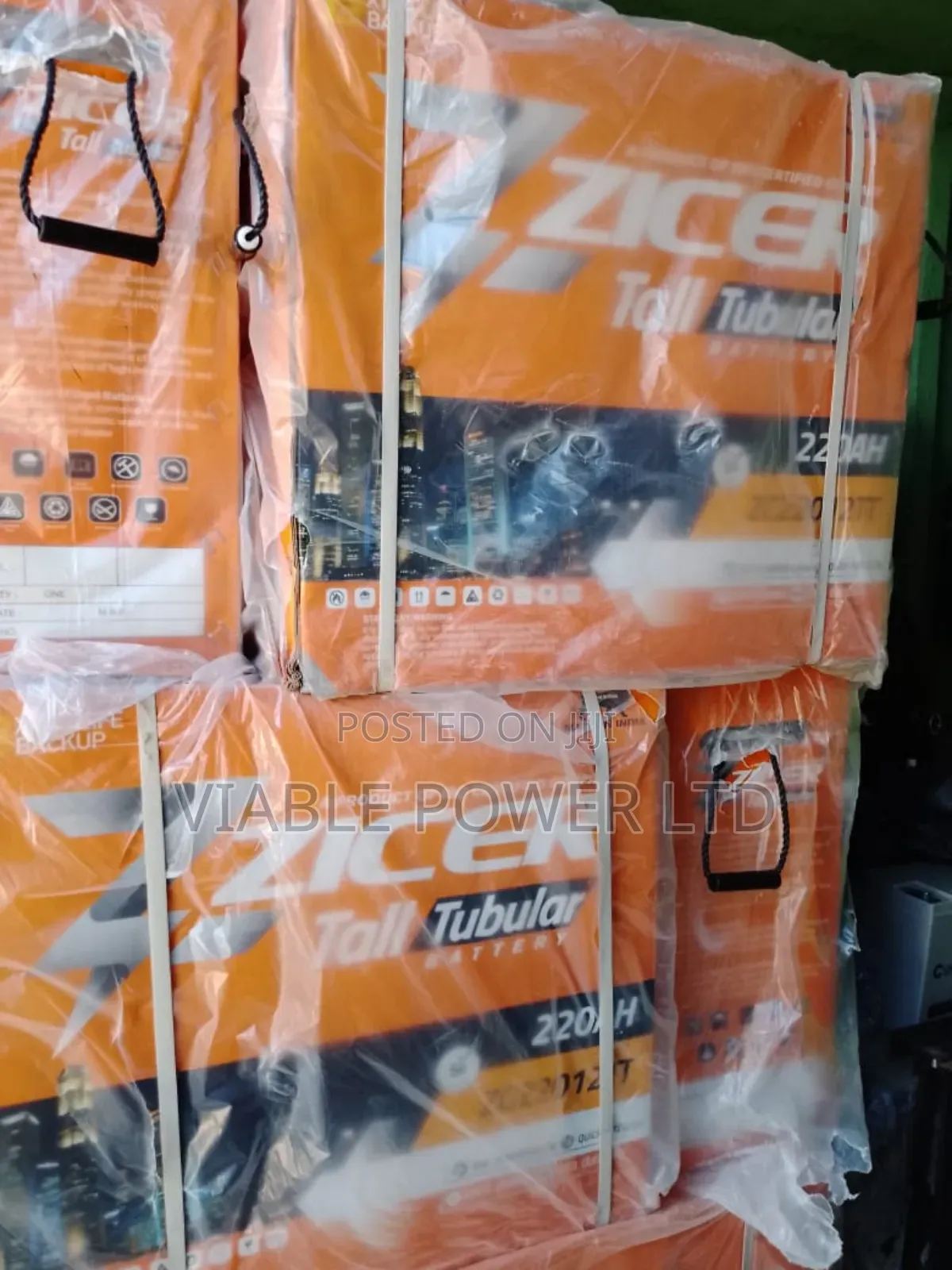 220ah Zicer Tubular Battery