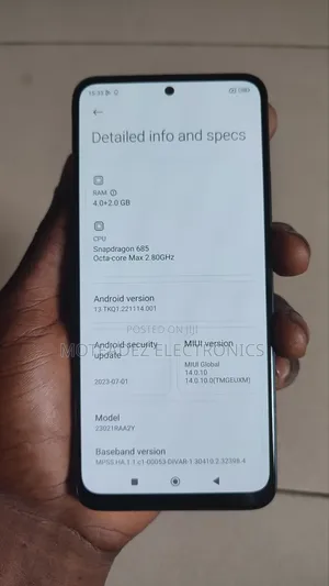 Xiaomi Redmi Note 12 128 GB Gray