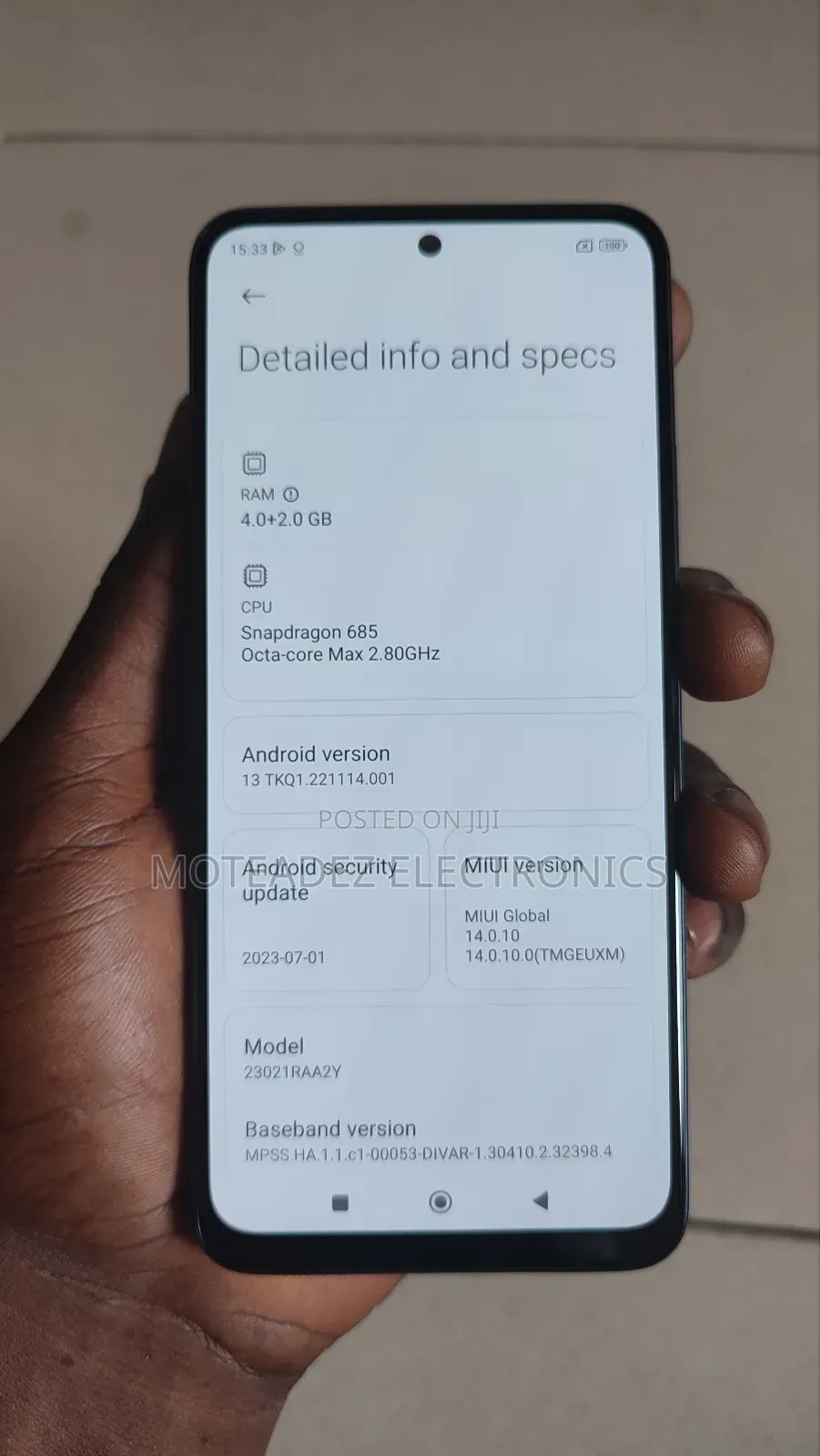 Xiaomi Redmi Note 12 128 GB Gray