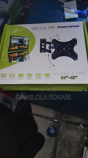 Full Motion Tv Wall Mount - Fits 14"-42" Flat