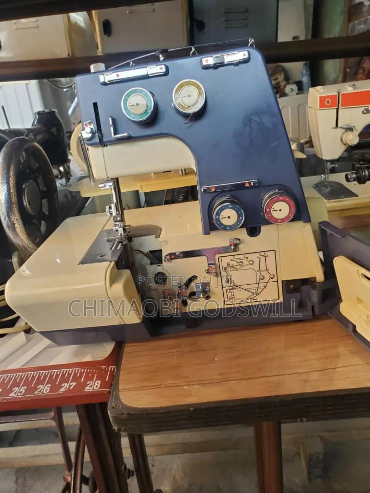 Electric Four Thread Weaving Machine