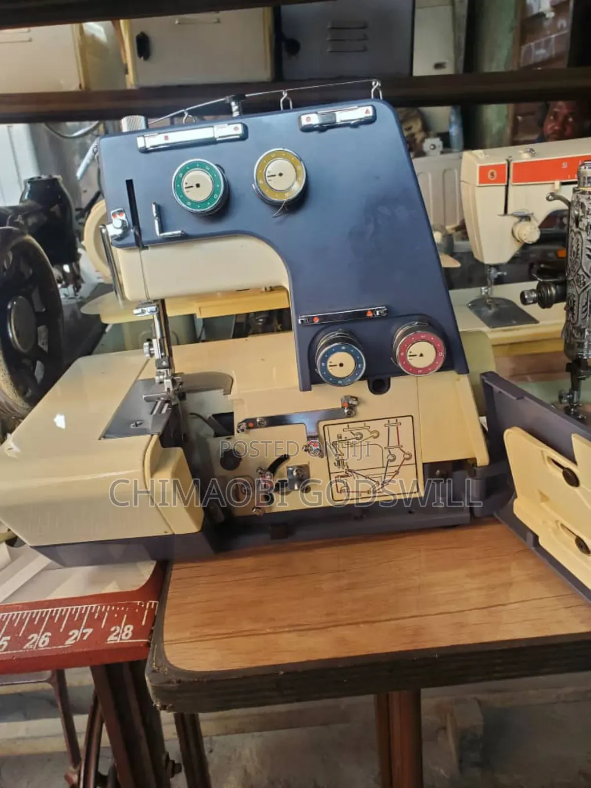 Electric Four Thread Weaving Machine