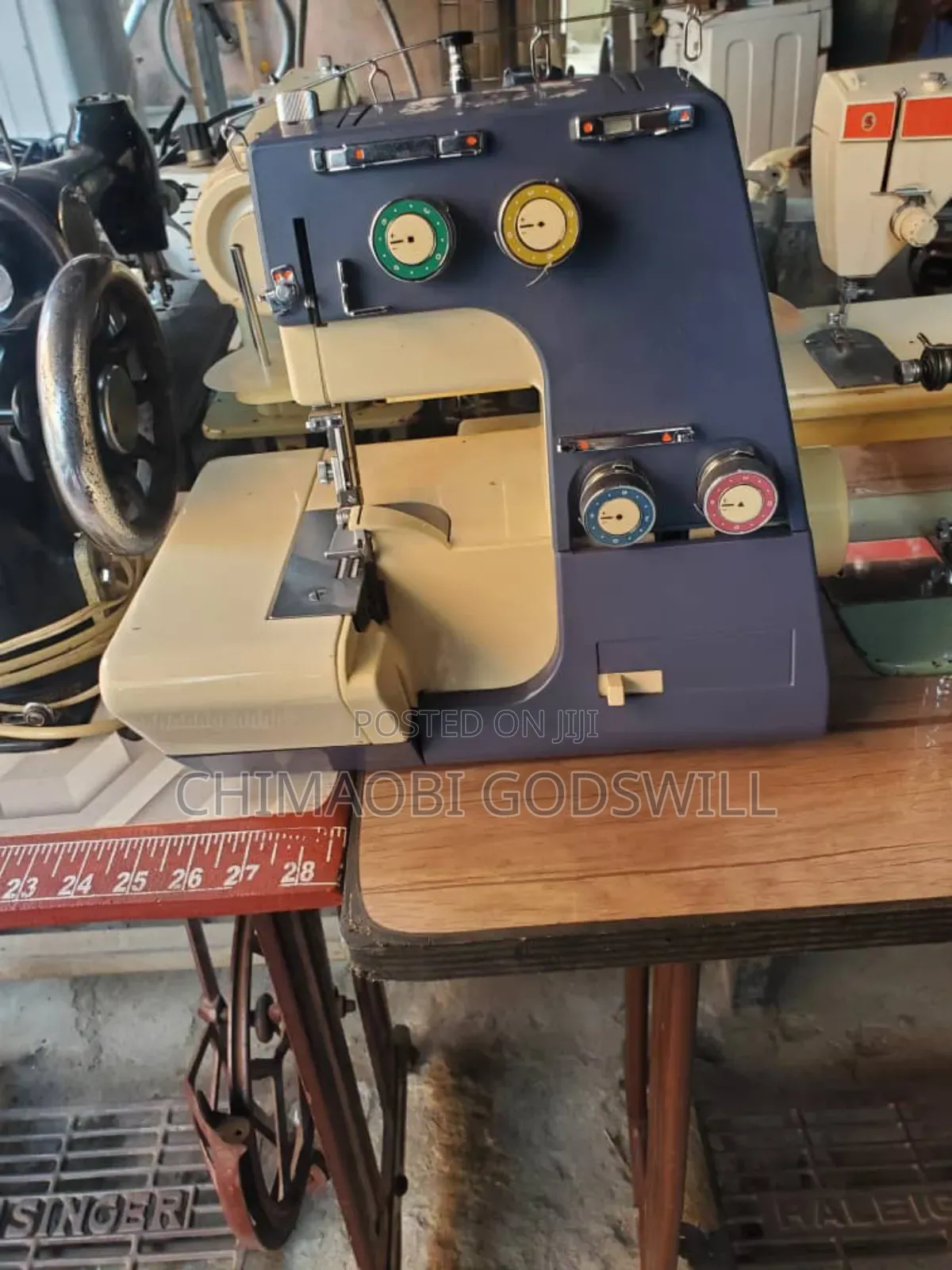 Electric Four Thread Weaving Machine