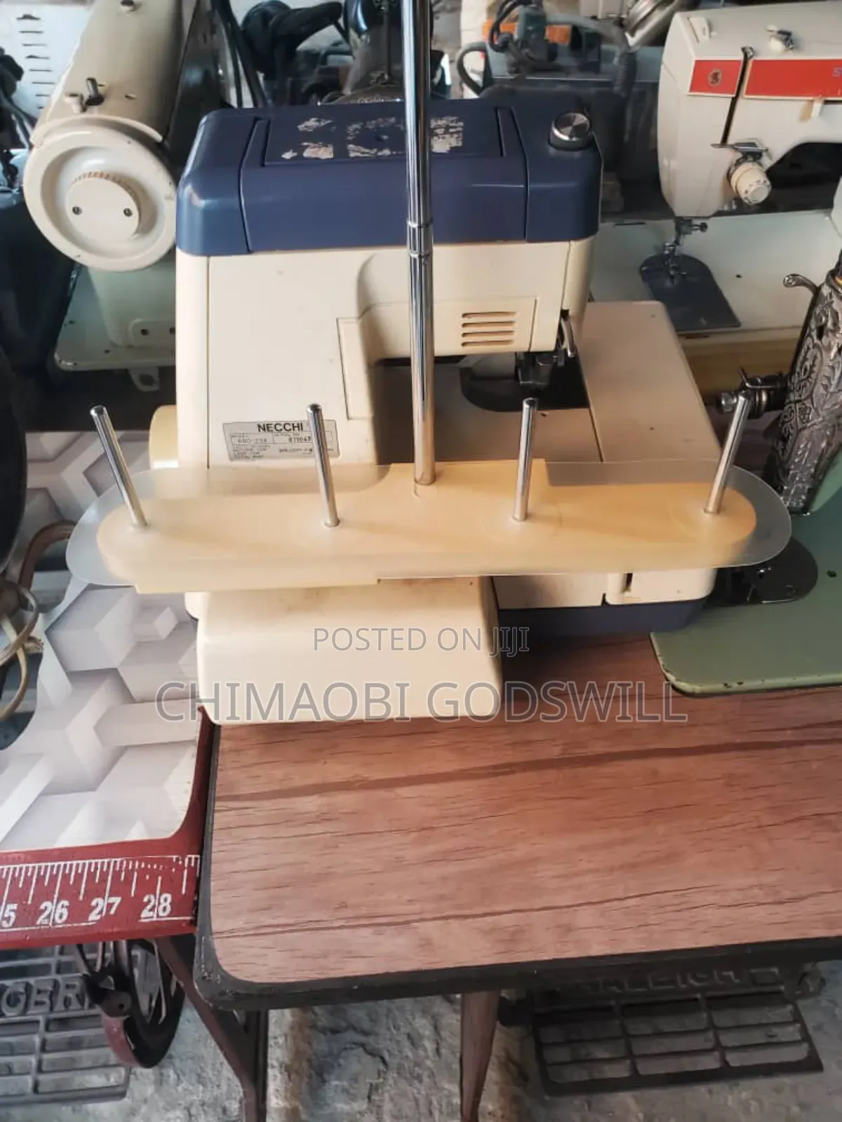 Electric Four Thread Weaving Machine