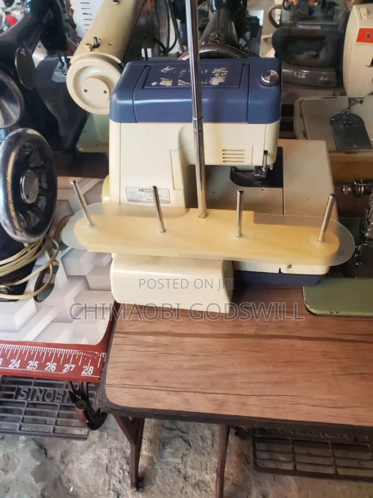 Electric Four Thread Weaving Machine