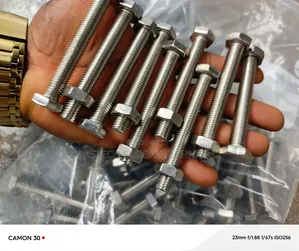 S.S.Unf Hex Head Bolt M12x90mm