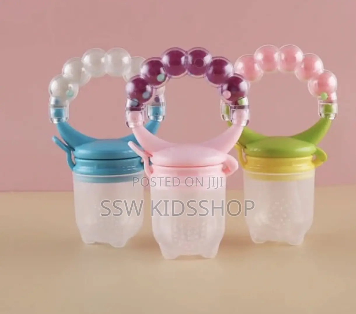 Baby Fruit Pacifier With Rattle - SSW kIDSSHOP Price: ₦ 4,000 on Jiji ...