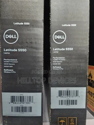New Laptop Dell Latitude 5550 32GB Intel Core Ultra 7 SSD 512GB