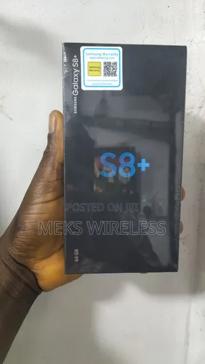 Photo - New Samsung Galaxy S8 Plus 64 GB Black