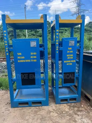 Oxygen and Acetylene / Argon Gas Cylinder Rack