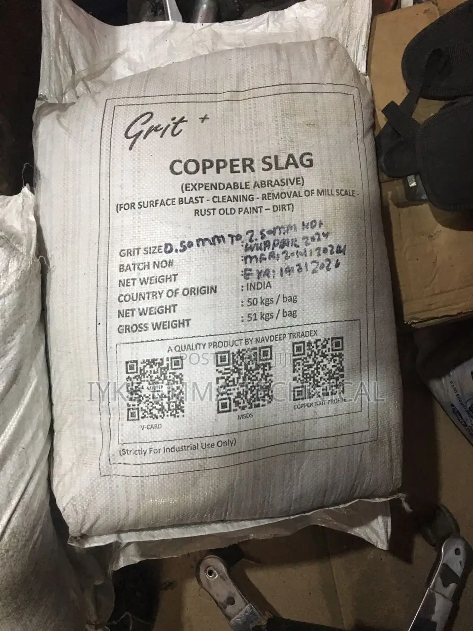 Copper Slag Sandblasting Grit